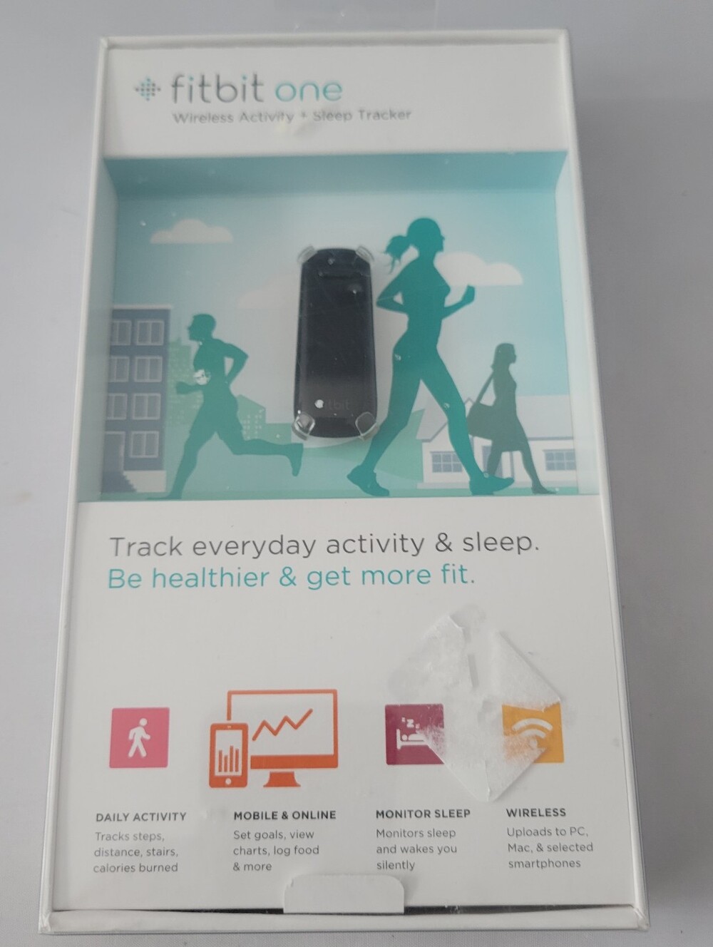 FitBit ONE Black Wireless Activity + Sleep Tracker Dongle 2012 SEALED
